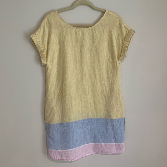 100% linen dress C&C California - Picture 6 of 9